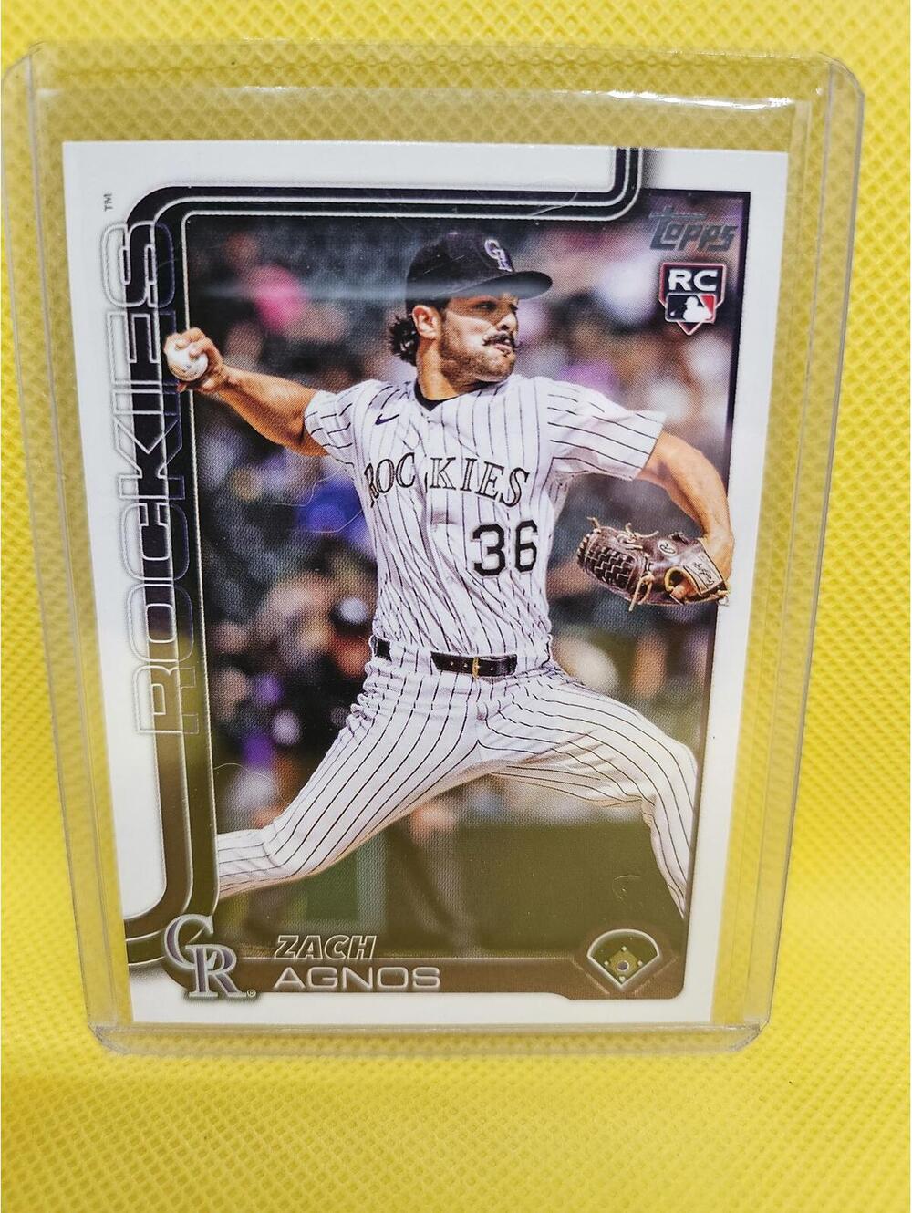 Zach Agnos (RC) 2025 Topps Update  #US31 -  Rockies - RAW Mint - Picture 1 of 2